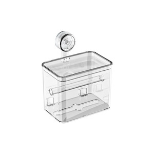 No Drill Toilet Paper Holder Rectangular Wall Mounted Waterproof Storage Box For Bathroom Tissue Roll - Product Image 5