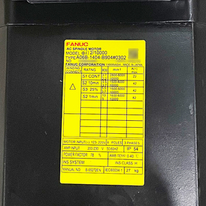 A06B-1404-B904 # Motor de Husillo AC FANUC 0302 Original - Product Image 2