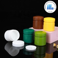 Échantillons Gratuits – Pots Cosmétiques en Plastique PP 10g, 15g, 20g avec Impression par Transfert Thermique pour Emballage de Crème Visage et Soins de la Peau, Bouchon à Vis