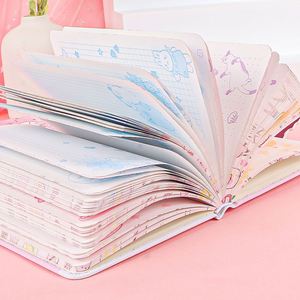64k Soft Leather Handbook Cartoon Cute Student Diary Notebook Wholesale Notepad Handwritten Notebooks - Product Image 5