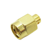 Conector Coaxial SMA Macho Recto de Latón de Alta Calidad para Cable RG141RG402 RG405