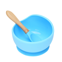 Ensemble de bols à ventouse en silicone 100% alimentaire, réutilisables, non toxiques, certifiés LFGB, écologiques, design classique et moderne pour enfants