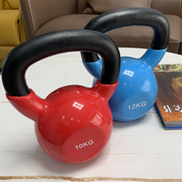 Chine personnalisé fitness vinyle kettlebell poids équipement de gymnastique poids libre kettlebell ensemble pour la musculation