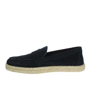 Espadrillas da Uomo Geox U36GVA 0002 in Tela Blu, Scarpe Trendy - Product Image 1