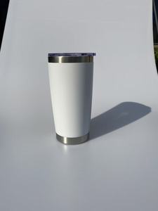 20 oz Tumbler with lid <b>Double</b> <b>Wall</b> Vacuum Insulated Tumblers Stainless Steel Coffee <b>Mug</b> Travel Coffee Tumbler Powder Coated - Product Image 6