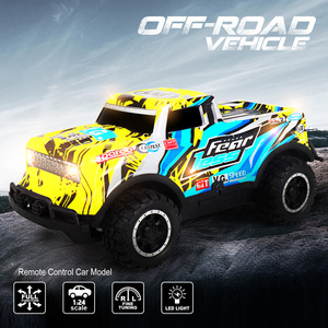 Coche RC Todoterreno 1:24 con Luces LED, Función <span class=keywords><strong>de</strong></span> Retorno Automático y Sígueme, Cargador Incluido - Juguete <span class=keywords><strong>de</strong></span> Control Remoto para Niños - Product Image 5
