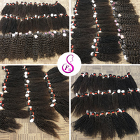 Extension de cheveux vierges à coupe ample et bouclée — queen beauty, cheveux humains indiens, tissage en ligne, pas cher, 5A/6A