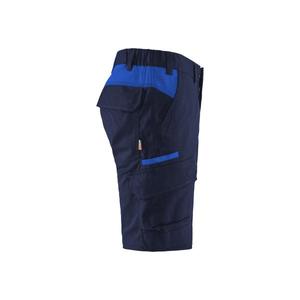 BLAKLADER - 144618328985C44 Industry <b>shorts</b> <b>stretch</b> Navy blue/Cornflower blue - EAN 7330509758083 <b>WORK</b> TROUSERS <b>WORK</b> <b>SHORTS</b> - Product Image 4
