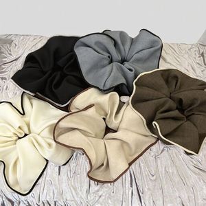 Nouveaux Chouchous XL Élégants et Vintage pour Femmes de Corée du Sud, en Tissu Uni de Niche, pour Costumes - Product Image 2
