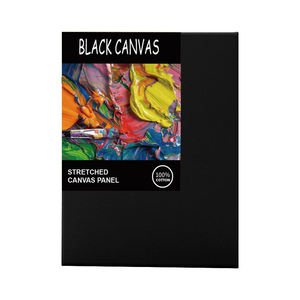 Toile noire d'artiste personnalisée avec cadre en bois planches de <span class=keywords><strong>peinture</strong></span> à l'huile planche de toile pour enfants <span class=keywords><strong>peinture</strong></span> de bricolage - Product Image 2