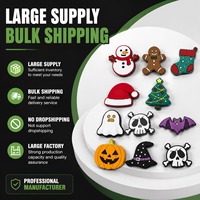 Breloques en caoutchouc PVC souple 3D mignonnes en gros, pendentifs pour sacs de fruits et de snacks / embellissements DIY, conception personnalisée OEM (sans dropshipping)
