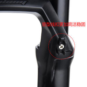 Fourche avant de vélo de montagne Bolany ZLA258 34 mm à suspension pneumatique avec réglage du rebond - Product Image 3