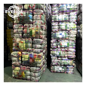Fujiyama-contenedor de ropa de segunda mano, venta al por mayor, para exportación a África, 45kg, balas mezcladas usadas, importación de ropa