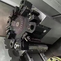 Tour CNC à banc incliné avec tourelle porte-outils BMT55 VDI 12T FANUC, modèle HT5MY, haute précision, usage moyen, DRC MACHINERY
