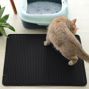 Alfombrilla de arena para gatos de doble capa antideslizante impermeable de 60x45cm, alfombrilla y almohadilla para mascotas de Material EVA para caja de arena o almohadilla para arena - Product Image 4