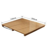 Cama de Plataforma Tatami de Madera Maciza, Cama Baja para Sala de Estar, Dormitorio, Casa de Huéspedes, Estilo Japonés, Cama de Madera Maciza Hecha a Medida