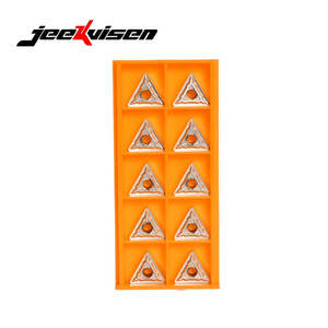 Jeekvisen TNMG160408 PCD Coated <b>Cemented</b> <b>Carbide</b> Insert Turning Tools Boxed Inserts for Stainless Steel Cutting - Product Image 1
