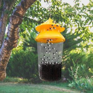 Pièges à mouches en plastique réutilisables fiables <span class=keywords><strong>sacs</strong></span> d'appâts <span class=keywords><strong>solides</strong></span> pour le contrôle extérieur des mouches pour les pâturages vergers jardins écuries - Product Image 4