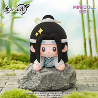 Authentique MINIDOLL Mo Dao Zu Shi Yun Shen Yi Meng Figurine Magnétique Boîte Mystère 4 Pièces/Ensemble The Untamed Aimant de Réfrigérateur Cadeau Anime