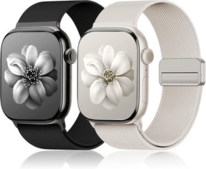 Correa Ajustable de Velcro para <span class=keywords><strong>Apple</strong></span> <span class=keywords><strong>Watch</strong></span> Serie 10 46mm 42mm Ultra 2 49mm, Correa Deportiva de Nailon para IWatch <span class=keywords><strong>SE</strong></span> 3, para Hombre <span class=keywords><strong>y</strong></span> Mujer - Product Image 1