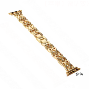 Correa de Reloj de Aleación de <span class=keywords><strong>Titanio</strong></span> con Diamantes, <span class=keywords><strong>Serie</strong></span> Fashion, 38/40/41/42/44/45/49mm, para <span class=keywords><strong>Apple</strong></span> iWatch Series 8 7 <span class=keywords><strong>6</strong></span> 5 4 3 2 1 - Product Image 6