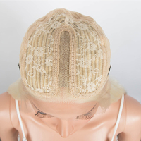 Perruques synthétiques haut de gamme en dentelle, blond cendré, pour perruque frontale en dentelle à raie en T ou raie centrale, longues, lisses et soyeuses, HD transparentes, sans colle