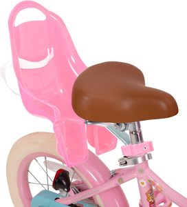 Pretty Pink Colors Bicicleta para niños 12 14 <span class=keywords><strong>16</strong></span> pulgadas con cesta Radios coloridos y asiento trasero para niñas - Product Image 3
