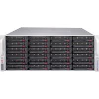 CSE-847E2C-R1K23JBOD supermmicro 4U 36x3.5 inci LFF SAS3 JBOD kandang penyimpanan 90 Bay Expander pusat Data kepadatan tinggi 4U