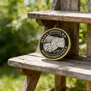 Monete Commemorative 3D Personalizzate all'Ingrosso - Medaglioni Bicolore Personalizzati con Incisione di <span class=keywords><strong>Nome</strong></span> ed Aquila - Product Image 2