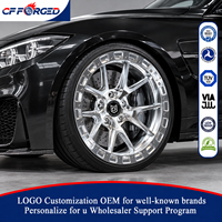 Vente flash - Jantes en alliage forgé monobloc concaves argentées polies 18x9.5 19x9.5 19x10.5 5x120 pour BMW F80 M3 berline