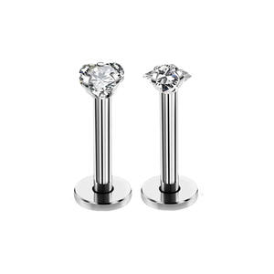 <span class=keywords><strong>Piercing</strong></span> de lèvre Amelia Amelia, filetage interne, acier inoxydable 316L, bijoux en zircon, clous d'oreille, <span class=keywords><strong>piercing</strong></span> de <span class=keywords><strong>nez</strong></span> brillant pour fête - Product Image 1