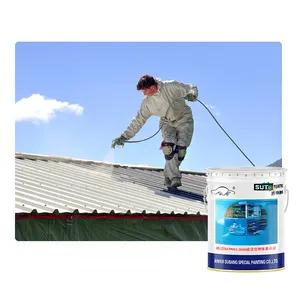 House White Solar Reflective Thermal Insulation Roof Cooling Paint