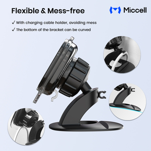 Soporte Magnético para Teléfono de Coche MiccellWholesale con Rotación de 360 Grados, Soporte Magnético Resistente para Teléfono Móvil para Conducir y para Teléfonos - Product Image 4