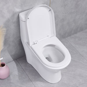 小さな家のための超クールなフラッシュ便座; 直接フラッシュセラミック家庭用節水サイレントサイフォン型便座 - Product Image 4