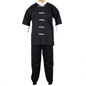 Nouvelle tenue de kung-fu pour hommes, arts martiaux, Tai Chi, exercice, Wing Chun, respirante, 100% coton - Product Image 1
