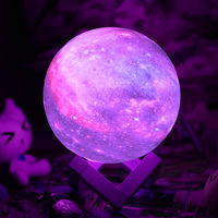 Newish – décoration de Table d'intérieur, éclairage tactile, effet réaliste, lampe de lune 3d, lampe de nuit Led