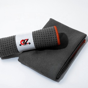 Tapis de yoga antidérapant CZFIT Premium avec points de grip en silicone 183/185cm en microfibre pour le yoga chaud et l'entraînement physique - Product Image 2