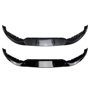 Kit carrosserie en fibre de carbone G30, style FD, spoiler avant, séparateur, diffuseur, protection compatible avec BMW Série 5 G30 M Sport - Product Image 1
