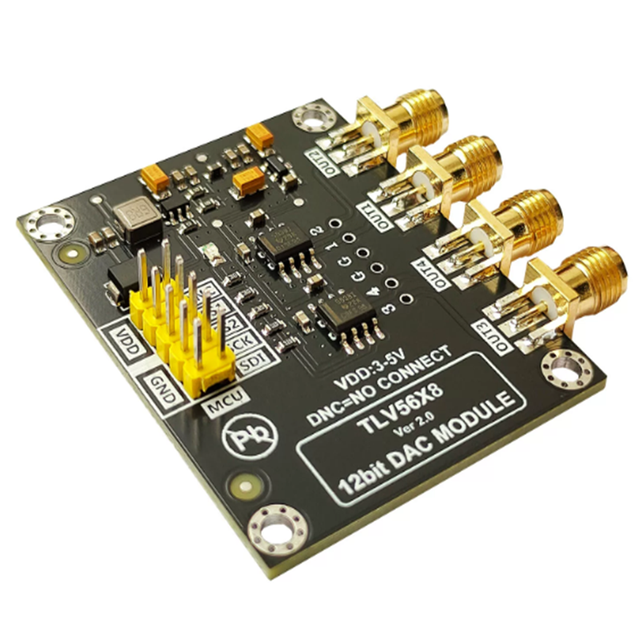 TLV5618/TLV5638 12-bit 4-Channel DAC Module High Precision Digital-to-Analog Converter