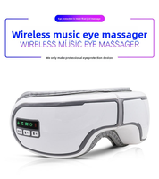 Masseur oculaire intelligent, chaleur, vibration, télécommande sans fil, alimentation USB, compresse chaude constante 42-45°C, 5 modes, 3 intensités