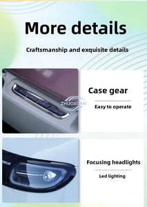 Véhicule compact hybride essence-électrique 4 roues pour seniors, véhicule domestique à énergie nouvelle équipé de chauffage et de climatisation, voiture de mobilité à basse vitesse - Product Image 5