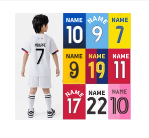 Conjunto de Camisetas de Fútbol para Niños, Uniforme de Fútbol, Camisetas de Fútbol, Trajes de Fútbol, Camisetas del Barcelona para Niños, Camisetas de <span class=keywords><strong>Miami</strong></span> - Product Image 1
