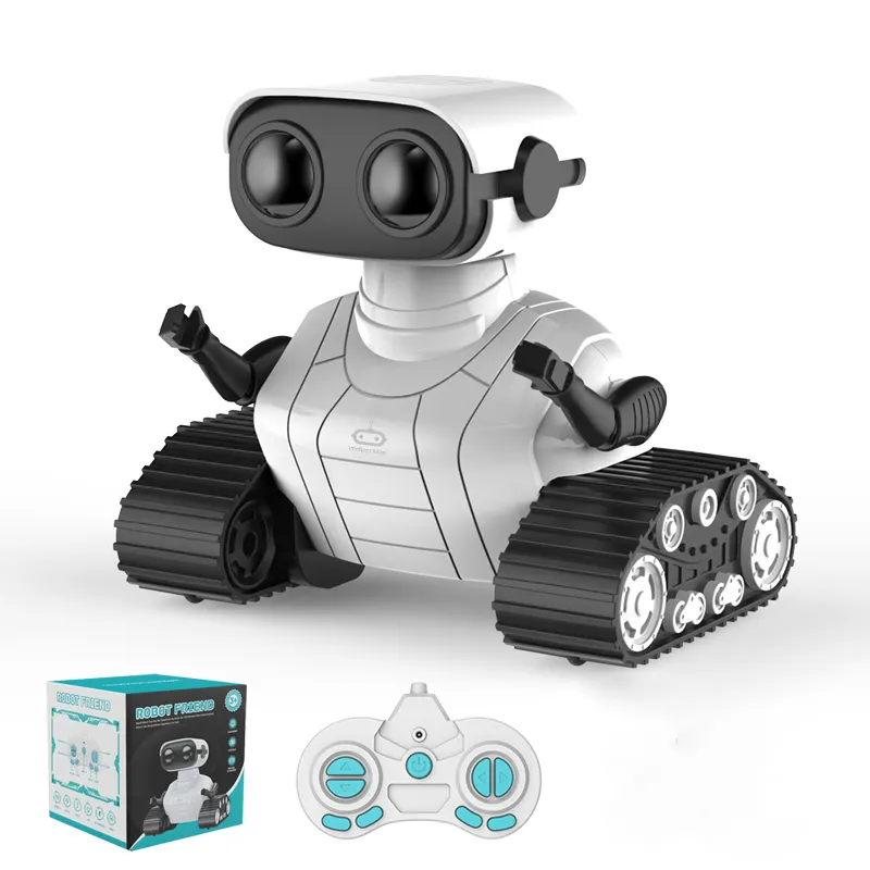 חם Ebo רובוט צעצועי נטענת RC רובוט לילדים בנים ובנות שלט רחוק צעצוע עם מוסיקה LED עיניים מתנה לילדים