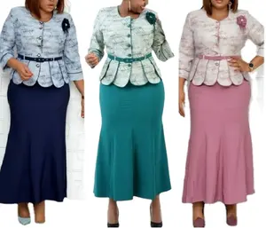 Plus Size <strong>Turkey</strong> Style Office Ladies Dress - Product Image 1