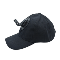 Casquette de chapeau de soleil noir pour Gopro Hero 13 12 11 10 9 8 7/Insta360 X5 X4 X3 X2/Eken/DJI OSMO Action 5 4 Pro accessoires de caméra