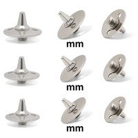 Pointes de golf métalliques de remplacement pour chaussures de cricket, crampons de football, vis spéciales pour le sport M15/64-30UN-2A