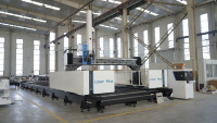Cortadora Láser de Fibra CNC de 5 Ejes, Máquina Profesional para Corte de Metal, 2000x1000x30mm