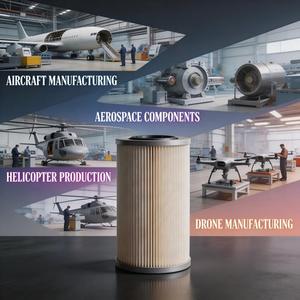 Cartucho de Filtro de Polvo de Nanofibra de Alta Eficiencia para Filtración de Humo de Soldadura, Colector de Polvo Industrial, Kartusz <span class=keywords><strong>Filtra</strong></span> Pylowego - Product Image 1