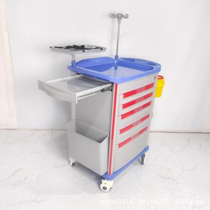 Dental Abs Trolley 890x520x824-1024 Multi Functional Resuscitation Cart For Hospital Use - Product Image 2