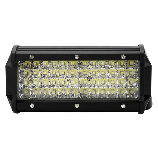 7inch 144W LED Work Light Bar Headlight for Jeep Wrangler SUV ATV Truck Car Boat Offroad 6000K Color 4 Rows